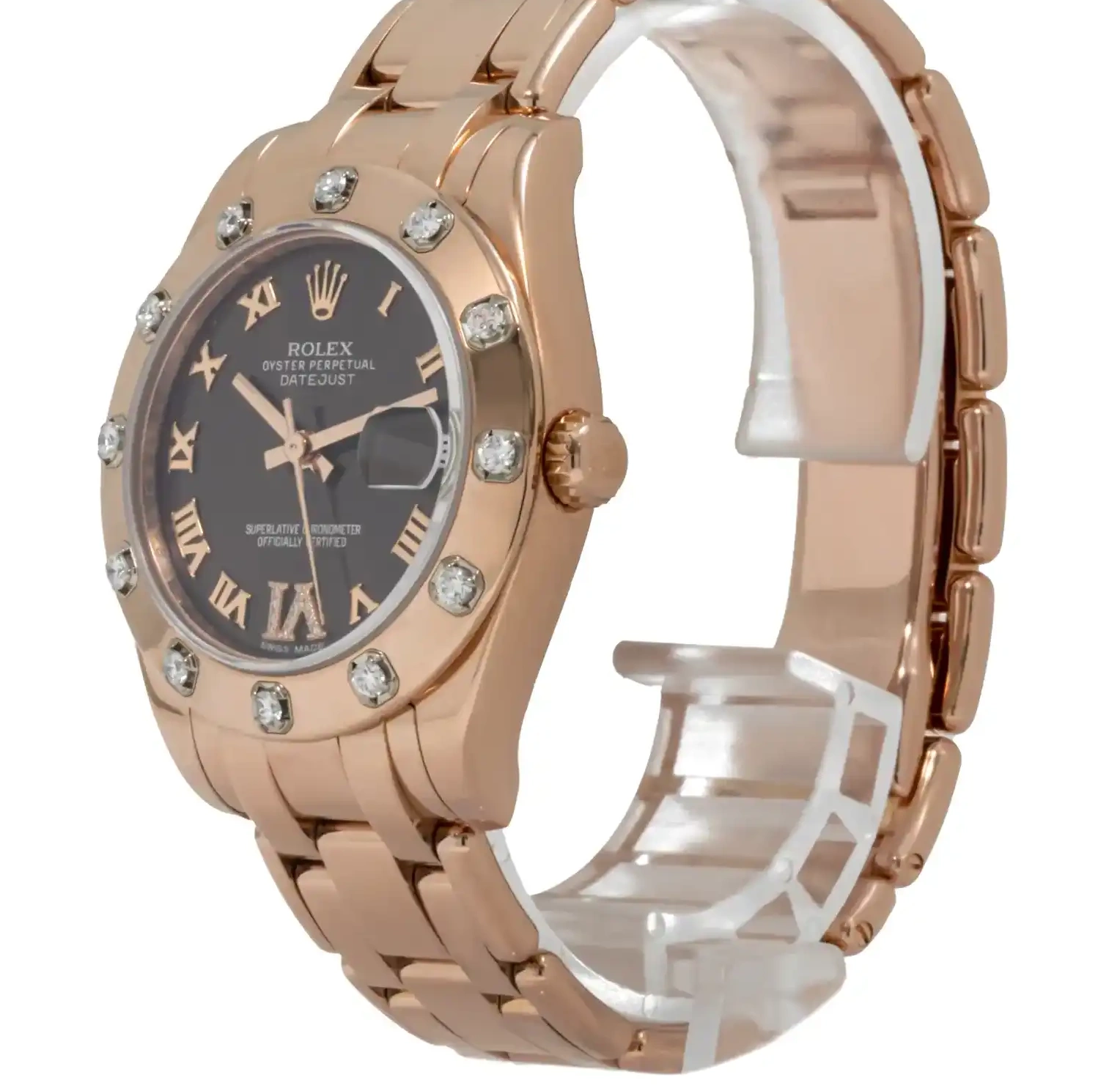 PrestigiousJewelrys Rose Datejust Gold 81315 Rolex 0523